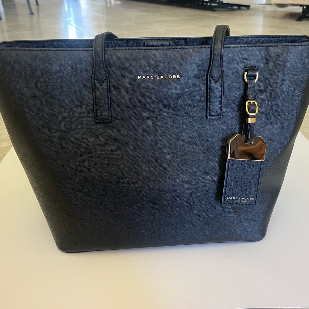 NWT Black Leather Marc Jacobs Tote